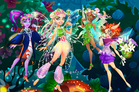 Цветочная фея Игры Одевалки 1.1.3 APK + Мод (Бесконечные деньги) за Android