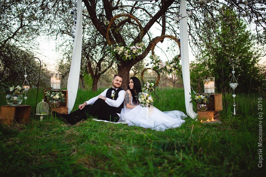 Fotógrafo de bodas Sergey Mosevich (mcheetan). Foto del 13 de septiembre 2017