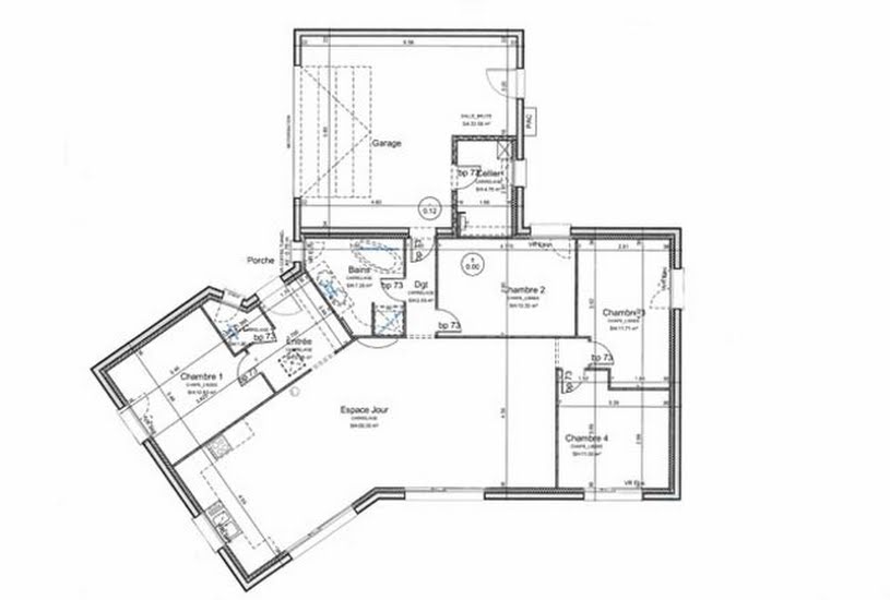  Vente Terrain + Maison - Terrain : 810m² - Maison : 120m² à Évreux (27000) 