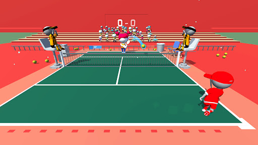 Screenshot Stickman Mobile Tennis