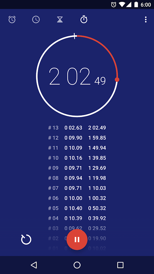    Clock- screenshot  