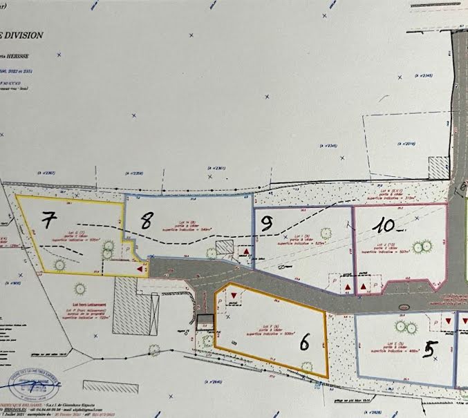 Vente terrain  496 m² à Tourves (83170), 165 000 €