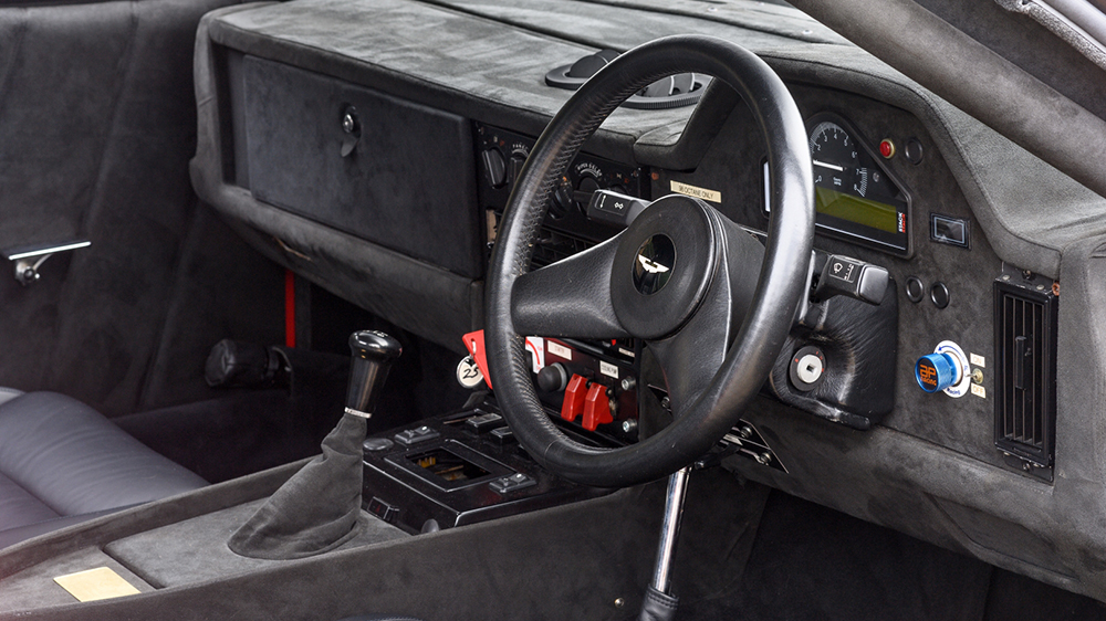 Rowan Atkinson's 1986 Aston Martin V8 Vantage Zagato race car