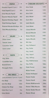 Curry Leaves menu 3