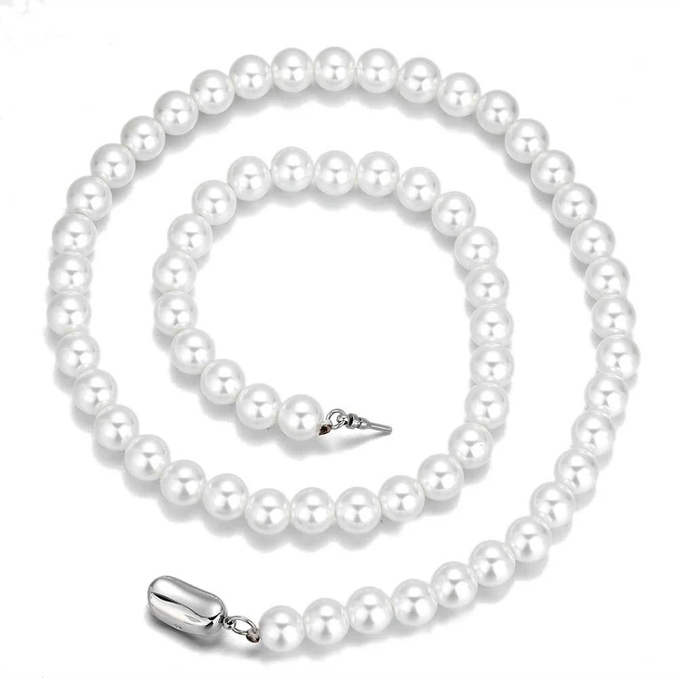 Pearl Simplicity All-match ketting voor dames, veelzijdig en elegant. De perfecte parelketting voor elke outfit en gelegenheid, tijdloze charme.