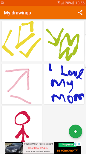 Draw and Paint Drawing Canvas