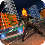 Cover Image of ดาวน์โหลด Grand Monster Ghost Skull Fire superhero Attack 1.1 APK