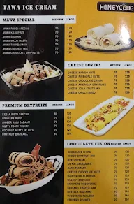 Tawa Ice Cream menu 3