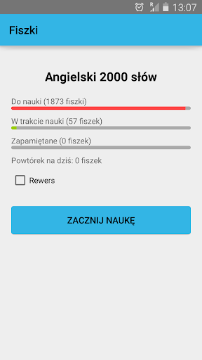 Fiszki - Angielski 2000 słów