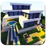 Cover Image of Download Modern Mansion Map House For Minecraft 1.0.999 APK