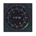 Cover Image of Download Compass Sensor with Smart Digital Compass Android 15.0 APK