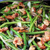 Thumbnail For Grilled Fresh Green Beans Ready To Be Served.