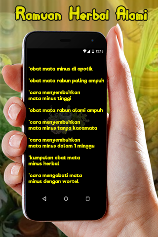 Ramuan Herbal Ampuh Untuk Mengobati Mata Rabun