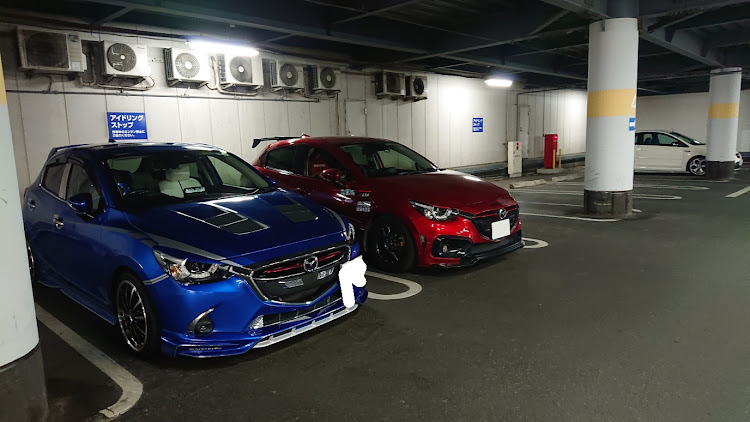 デミオのナイトスポーツイベント・スーパーオートバックス戸田・商品購入・ドライブに関するカスタム事例の投稿画像6枚目