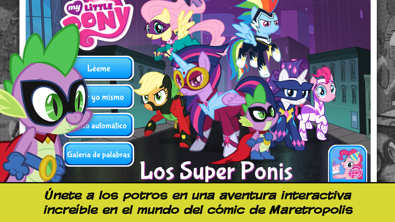 Android application My Little Pony: Power Ponies screenshort