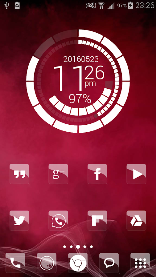    Elite Glass Nova Theme HD- screenshot  