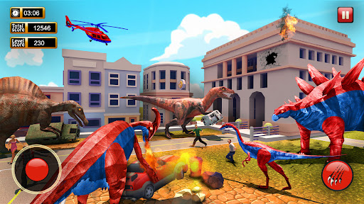 Screenshot Dinosaur Games City Rampage