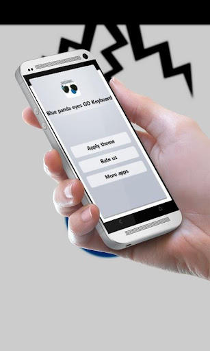 免費下載個人化APP|Blue panda eyes GO Keyboard app開箱文|APP開箱王