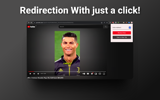 YouTube Short Redirector From Shorts to Clips