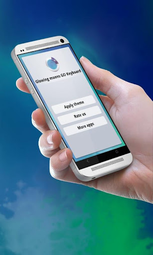 發光的月亮 GO Keyboard