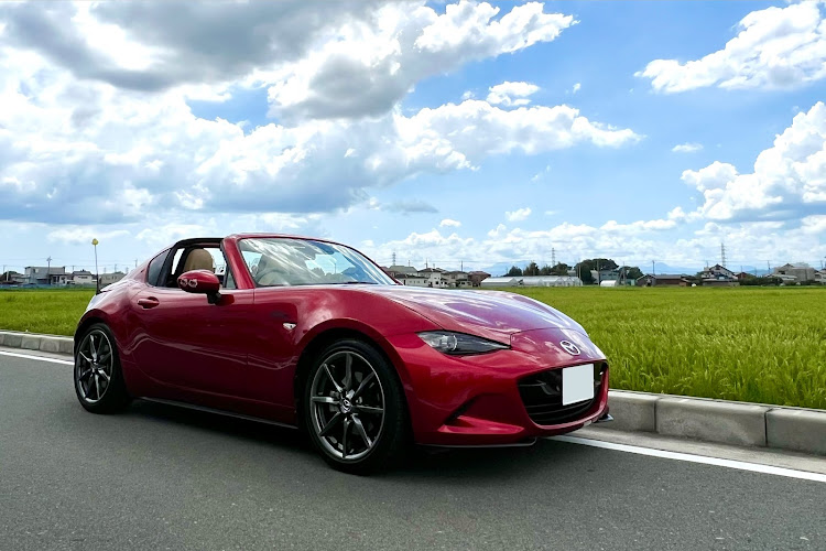 ロードスターRFのいつもいいね＆コメントありがとうございます🥰・コロナワクチン接種後はゆっくり養生ですね・近所の風景・富士山に関するカスタム事例の投稿画像1枚目