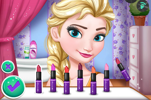 ❄ College Girls Princess Makeup Dress up Game ❤