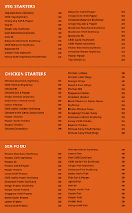 Chinese Cornerz menu 2