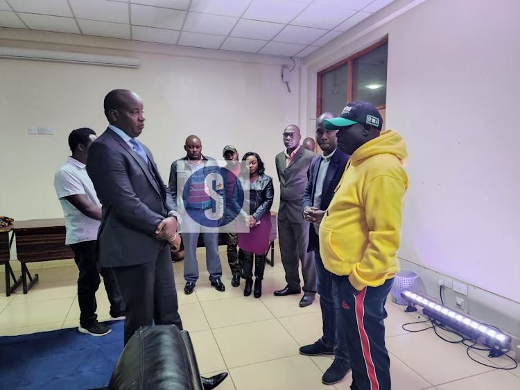 Rigathi Gachagua inspects venue ahead of deputy presidential debate