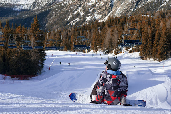 Lo snowboarder di Roberto Simonazzi