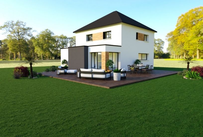  Vente Terrain + Maison - Terrain : 533m² - Maison : 120m² à Bréauté (76110) 