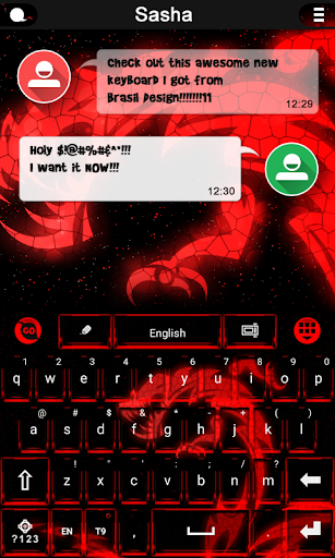 Dragon keyboard