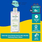 Nước Tẩy Trang Simple Kind To Skin Micellar Cleansing Water 200Ml