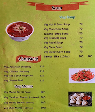 Tulsi King Chong menu 1