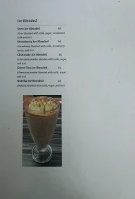 Kaiju Coffee menu 2