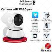 (Kèm Thẻ 32Gb) Camera Wifi Không Dây Thông Minh V380 Pro Full Hd 1080P - Đàm Thoại 2 Chiều - Phát Hiện Chuyển Động