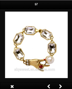 Gold Bracelet Model - náhled