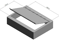 Topp/sekkeskjuler RROS FE90L lokk max (Org.nr.32025-1)