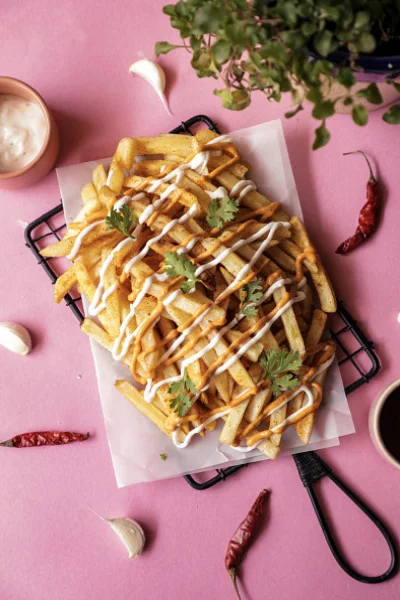 Cheese Makhni Fries