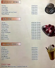 Kaleva Sweets menu 5