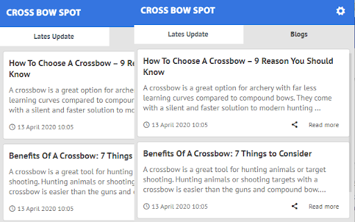 Crossbow Spot - Latest News Update