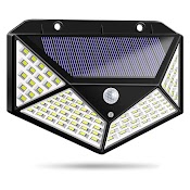 Đèn Năng Lượng Mặt Trời Cảm Biến Hồng Ngoại 100 Led - 3 Chế Độ Sáng