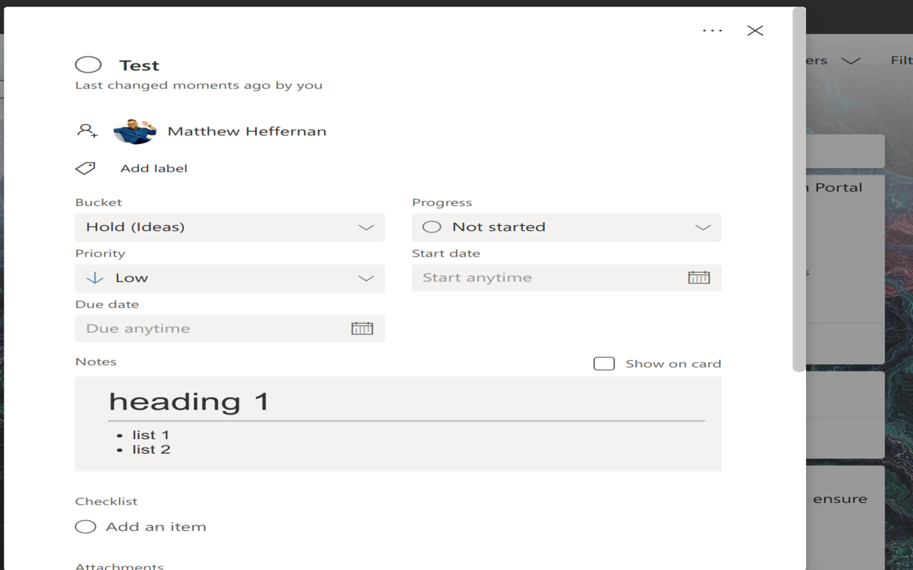 MS Planner Markdown Extension Preview image 1