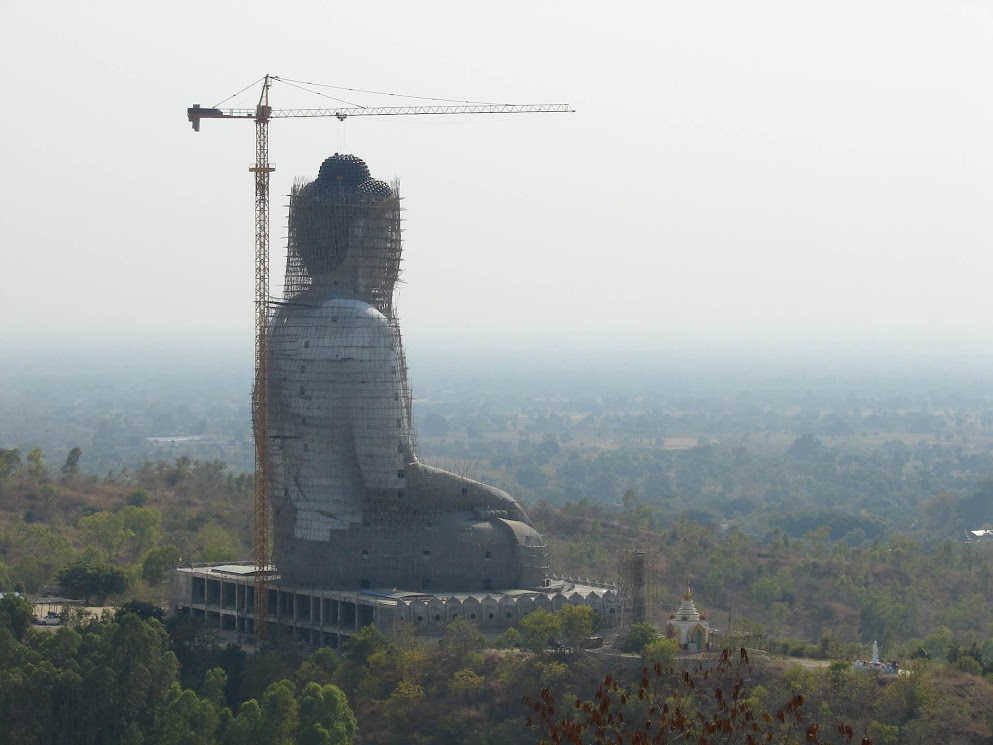 site des 3 bouddhas - monywa