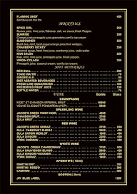 Metro Lounge and Bar menu 2