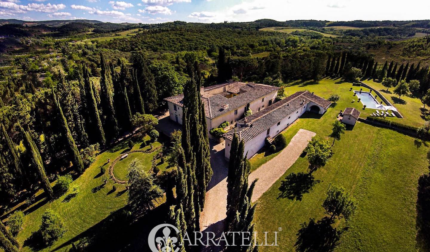 Villa avec piscine et jardin Impruneta