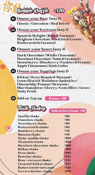 Croffles - Korean Croissant Waffles menu 2