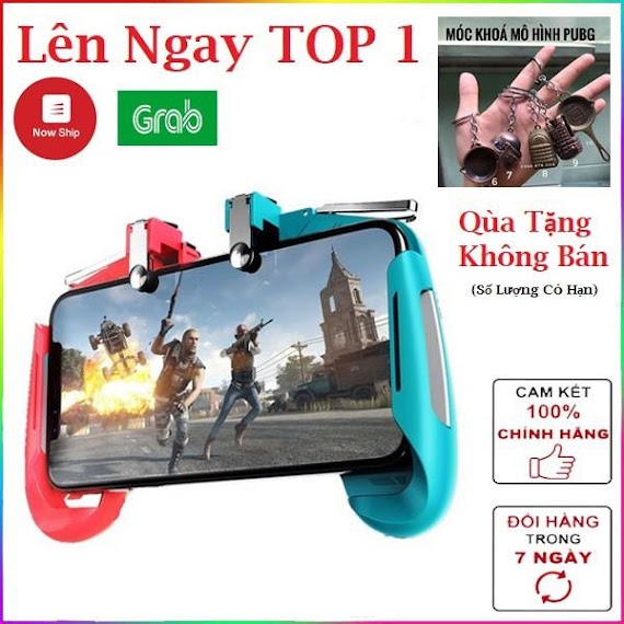 Lên Ngay Top 1Tay Cầm Chơi Game Pubg Ak16 - Kèm Nút Bấm Cho Game Pubg, Ros, Free Fire Tc007