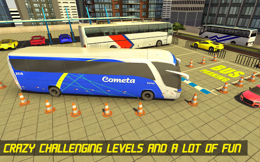 City Bus Parking Simulator Bus Drive Games 2019