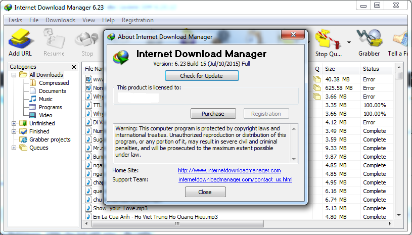 IDM 6.23 build 15 full crack