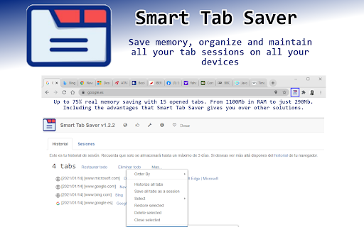 Smart Tab Saver